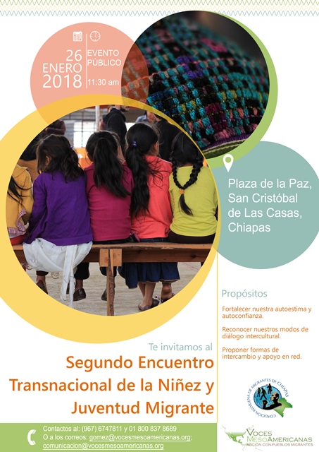INVITACIÓN: "II Encuentro Trasnacional de la Niñez y Juventud Migrante"