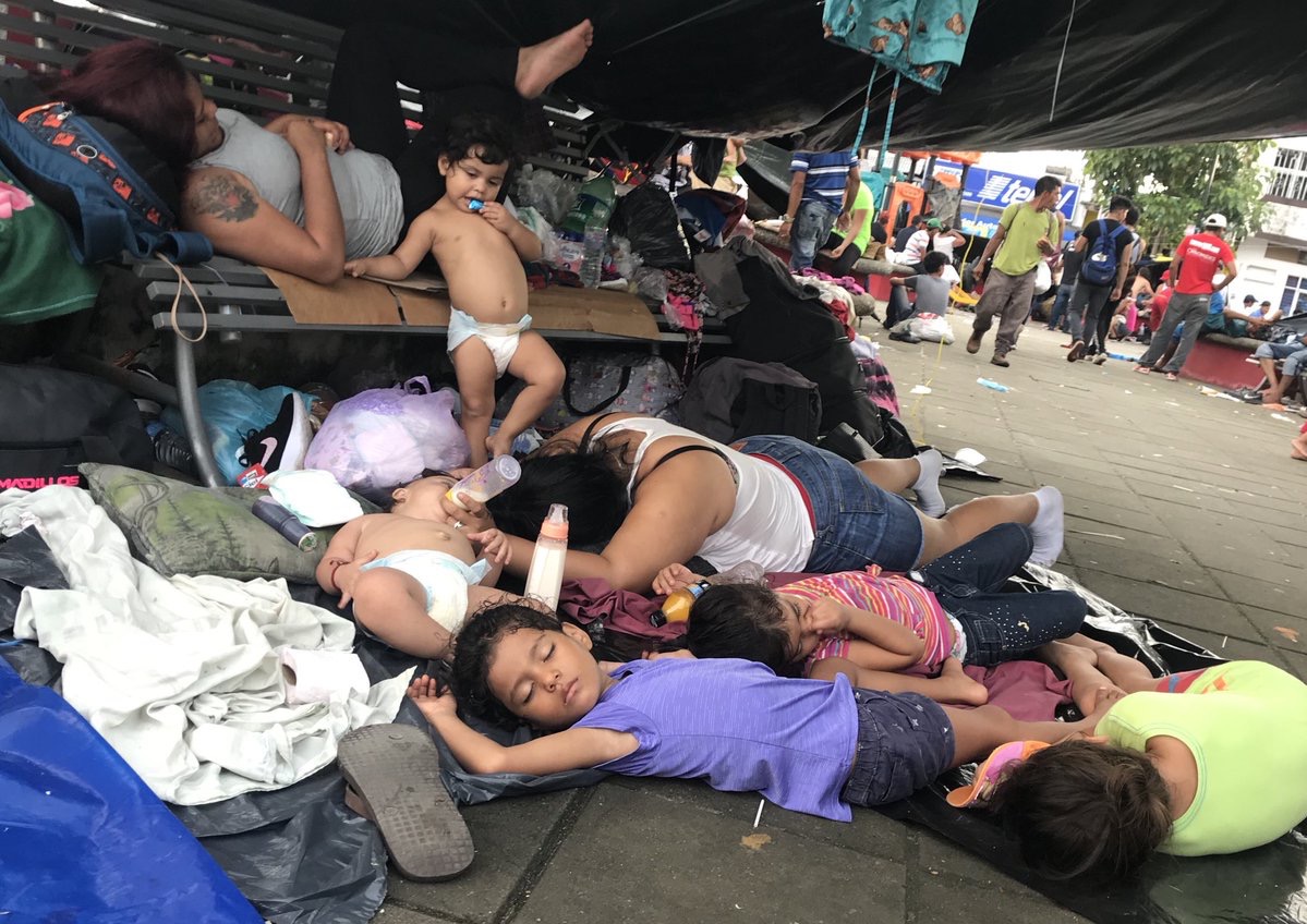 [COMUNICADO] Actualizaciones sobre el Éxodo Migrante en la Frontera Sur de México. 25 de octubre de 2018