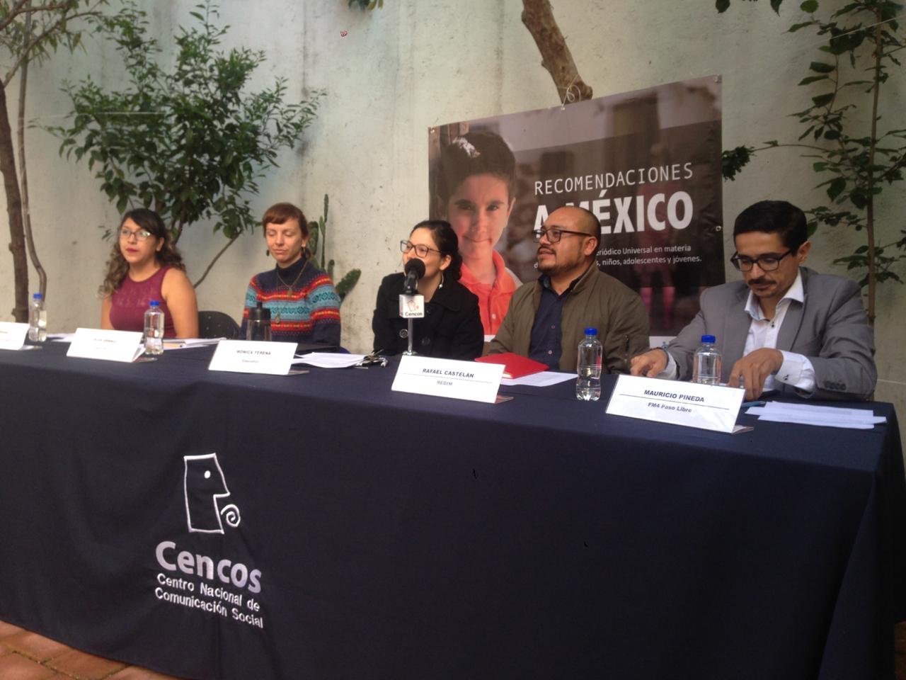 [BOLETÍN] Organizaciones de infancia, señalan preocupación por escaso cumplimiento del Estado mexicano ante Examen Periódico Universal