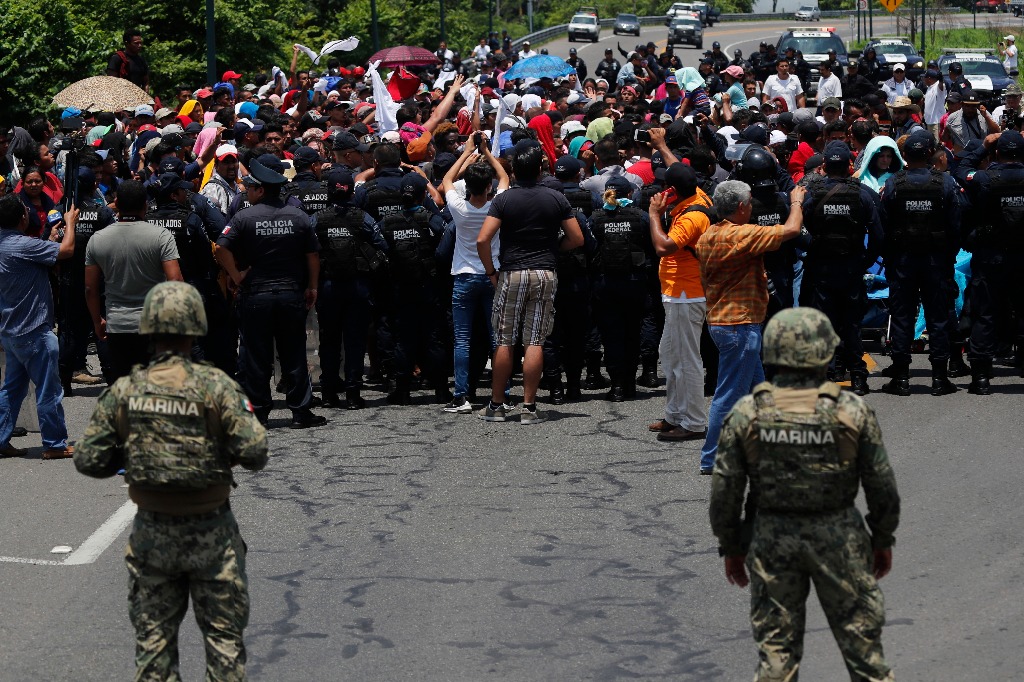 [COMUNICADO] ACTUALIZACIÓN DE MONITOREO: Nueva caravana migrante cae en detención bajo el engaño y el desgaste. 6 de junio de 2019.