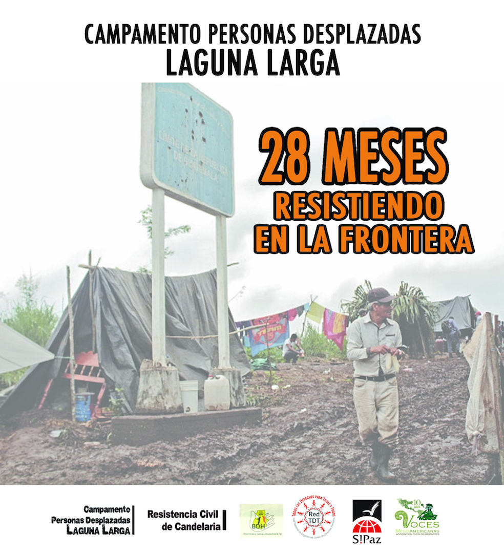 [COMUNICADO] A 28 meses de desplazamiento forzado, Laguna Larga continúa exigiendo retorno inmediato